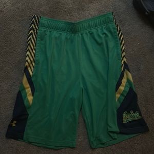 Under Armour Notre Dame IRISH Shorts